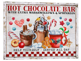 Cuadro de PVC Christmas Hot Chocolate Bar - Belle Creatif