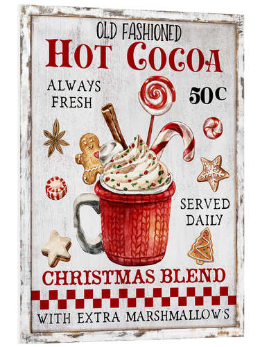 Foam board print Old Fashioned Hot Cocoa