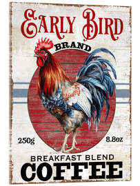 Cuadro de metacrilato Early Bird Coffee - Belle Creatif