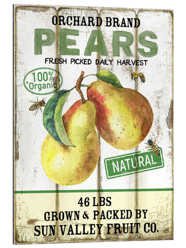 Galleriataulu Orchard Fresh Pears
