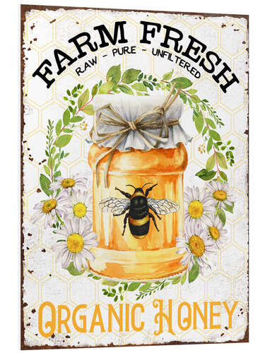 PVC print Fresh Honey Jar