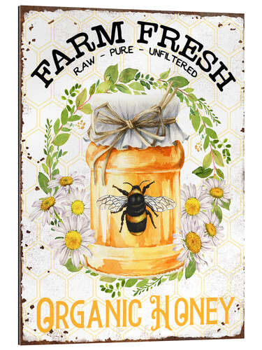 Stampa su plexi-alluminio Fresh Honey Jar