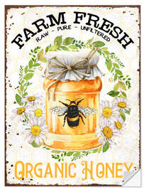 Självhäftande poster Fresh Honey Jar