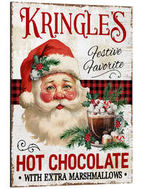 Cuadro de aluminio Kringle's Hot Chocolate