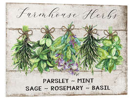 PVC print Farmhouse Herbs