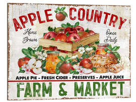 Galleriataulu Apple Country - Farm and Market