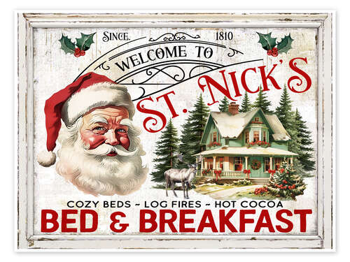 Póster St. Nick's Bed and Breakfast