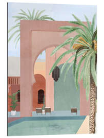Cuadro de plexi-alu Moroccan Pool