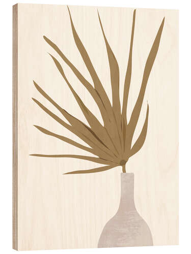 Puutaulu Minimal Plant I