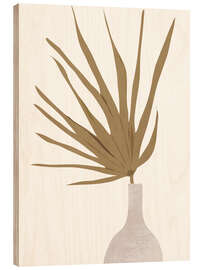Puutaulu Minimal Plant I