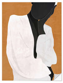 Wandsticker Minimal Art Girl I