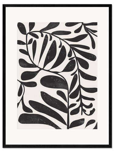 Framed art print Abstract Plant I