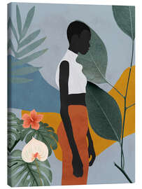 Canvas print Tropical Girl II