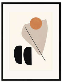 Framed art print Abstract Shapes IV