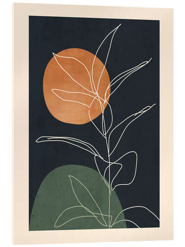 Acrylic print Minimal Plant II