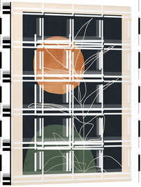 Magnettafel Minimal Plant II