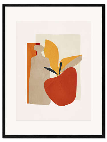 Framed art print Red Apple
