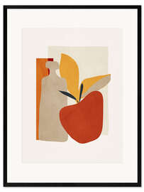 Framed art print Red Apple