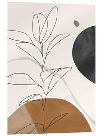 Acrylic print Minimal Plant III