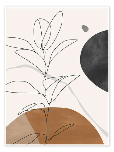 Juliste Minimal Plant III