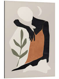 Magnettafel Abstraktes Porträt I