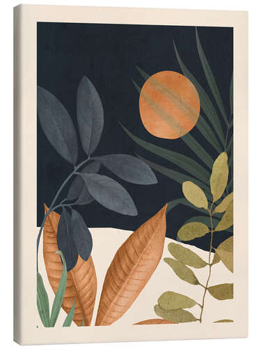 Canvas print Tropical Leaves II