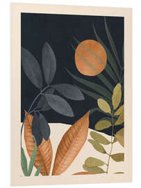 Tableau en PVC Tropical Leaves II