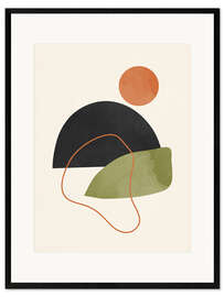 Plakat artystyczny premium w ramie Abstract Minimal VII