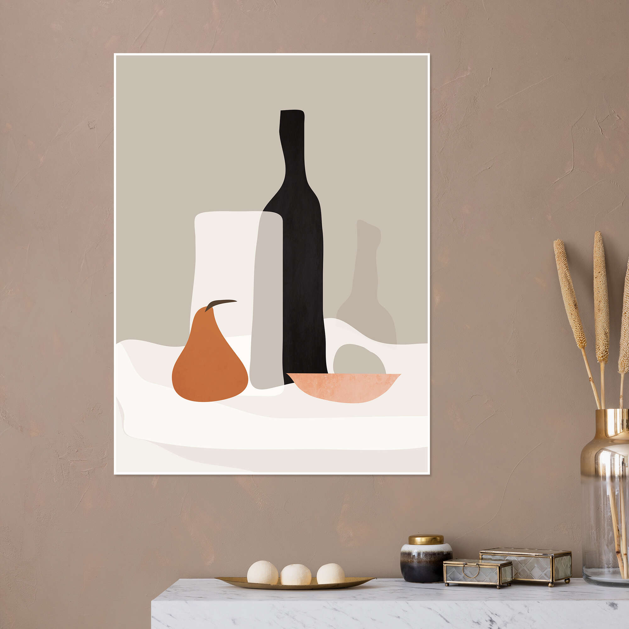 Minimalist Still Life print by ThingDesign | Posterlounge