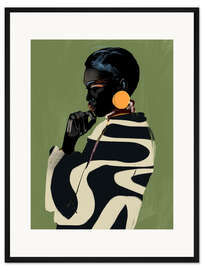 Gerahmter Kunstdruck Girl Portrait