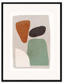 Framed art print Abstract Shapes II