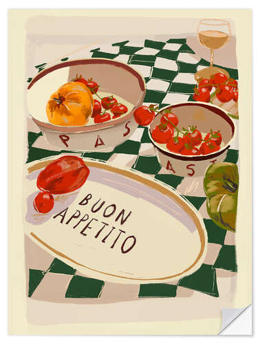 Muursticker Buon Appetito