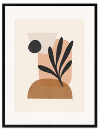 Kehystetty taidepainatus Minimal Abstract Art II