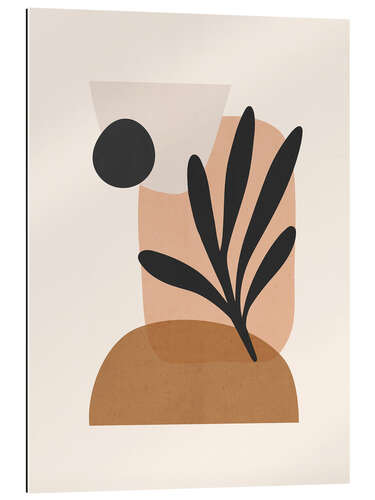 Stampa su plexi-alluminio Minimal Abstract Art II