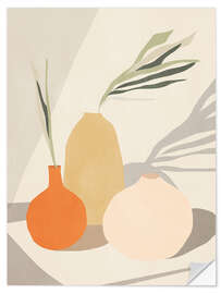 Wandsticker Stillleben - Vasen I