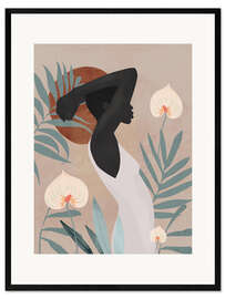 Innrammet kunsttrykk Tropical Portrait