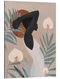 Magnettafel Tropisches Porträt