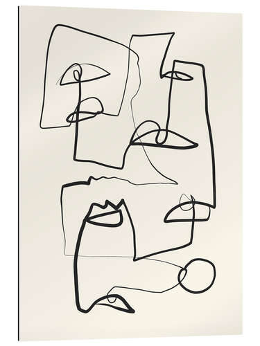 Gallery Print Abstract line II