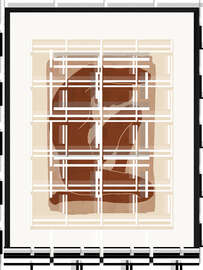 Gerahmter Kunstdruck Nude