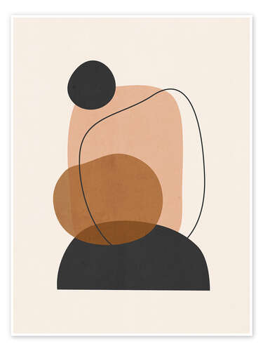 Poster Minimal Abstract Art I