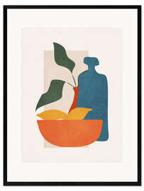 Innrammet kunsttrykk Minimalist Still Life