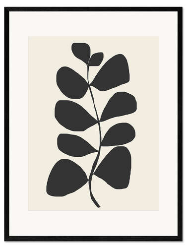 Gerahmter Kunstdruck Abstract Minimal I