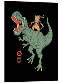 Cuadro de metacrilato Catana T-rex - Vincent Trinidad