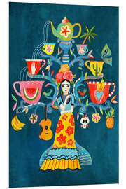 Tableau en PVC Frida Mexican Tree of Life