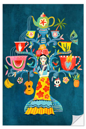 Sisustustarra Frida Mexican Tree of Life