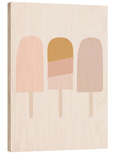 Obraz na drewnie Summer Lolipop