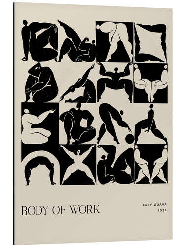 Tableau en aluminium Body of Work