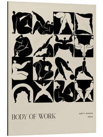 Tableau en aluminium Body of Work
