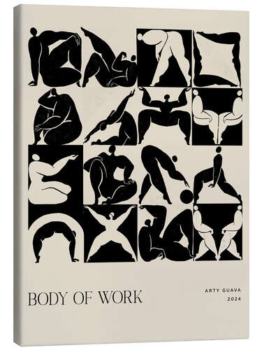 Canvas print Body of Work