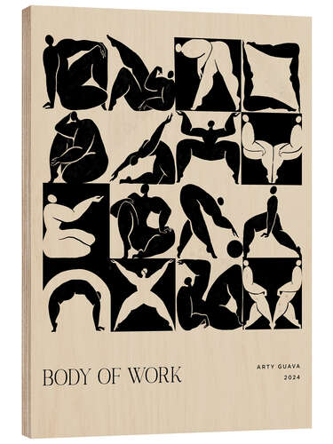 Stampa su legno Body of Work